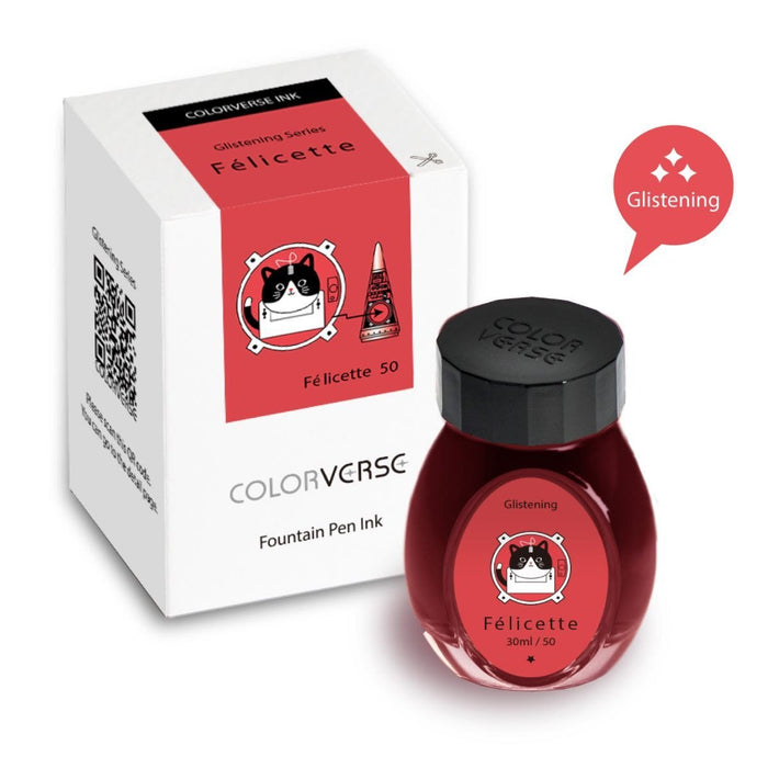 Colorverse Ink - Trailblazer in Space Glistening Series - Félicette (30ml) - Pen Boutique Ltd