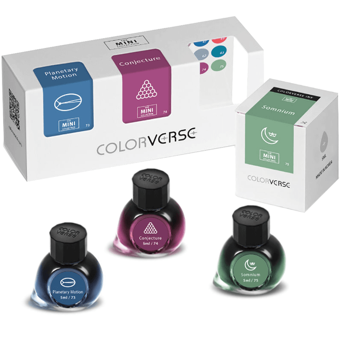Colorverse Mini Ink - Special Edition - Johannes Kepler - 5ml - set of 3 - Pen Boutique Ltd