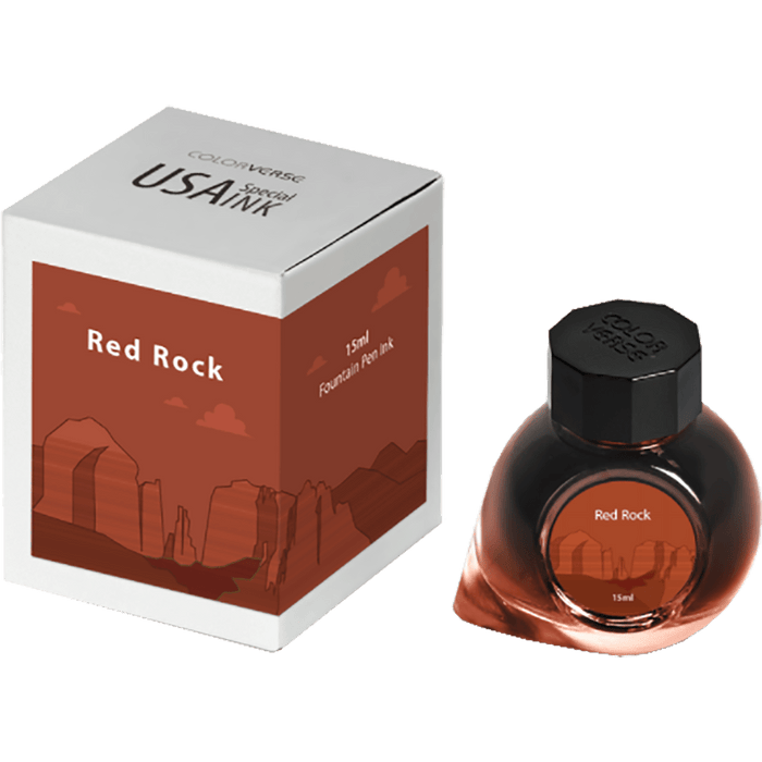 Colorverse USA Special Ink Bottle - Arizona (Red Rock) - 15 ml - Pen Boutique Ltd
