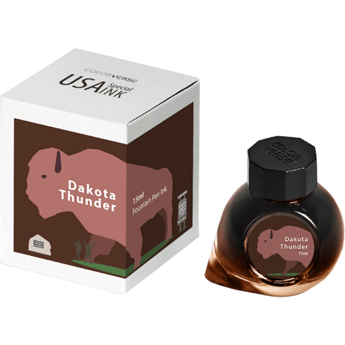 Colorverse USA Special Ink Bottle - North Dakota (Dakota Thunder) - 15 ml - Pen Boutique Ltd
