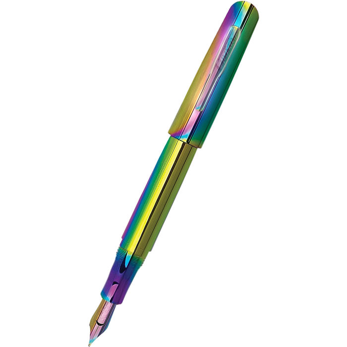 Conklin All American Fountain Pen - Limited Edition - Metal & Rainbow - Pen Boutique Ltd