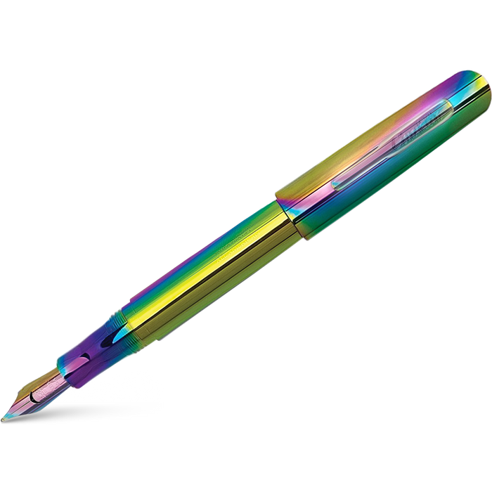 Conklin All American Fountain Pen - Limited Edition - Metal & Rainbow - Pen Boutique Ltd