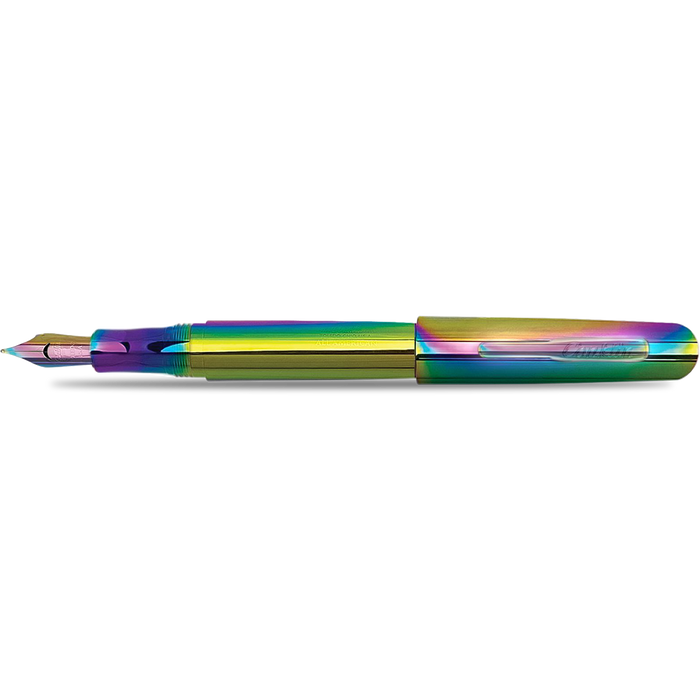 Conklin All American Fountain Pen - Limited Edition - Metal & Rainbow - Pen Boutique Ltd