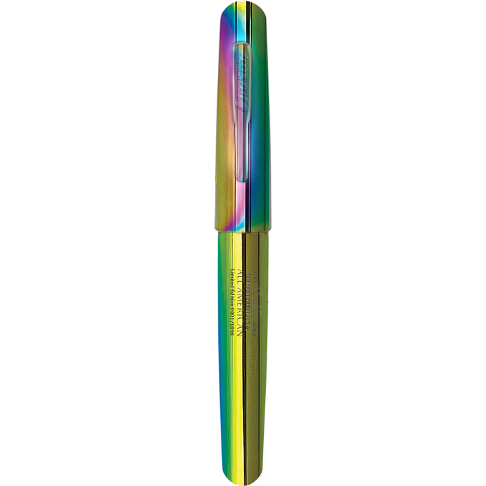 Conklin All American Fountain Pen - Limited Edition - Metal & Rainbow - Pen Boutique Ltd