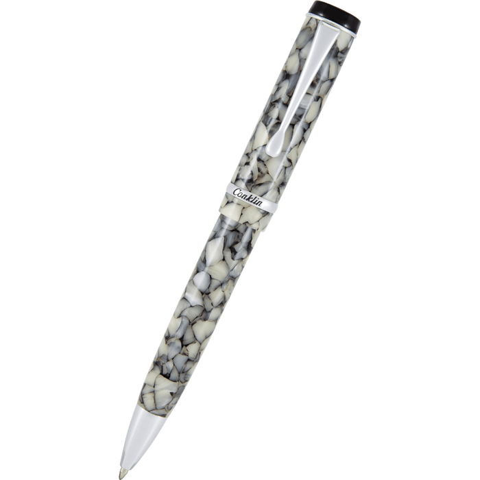 Conklin Duragraph Ballpoint Pen - Cracked Ice - Pen Boutique Ltd