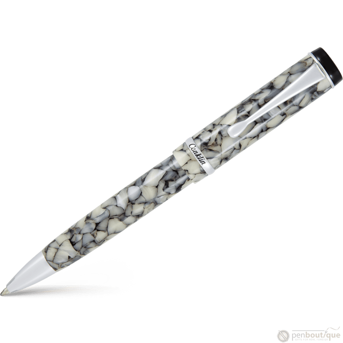 Conklin Duragraph Ballpoint Pen - Cracked Ice - Pen Boutique Ltd