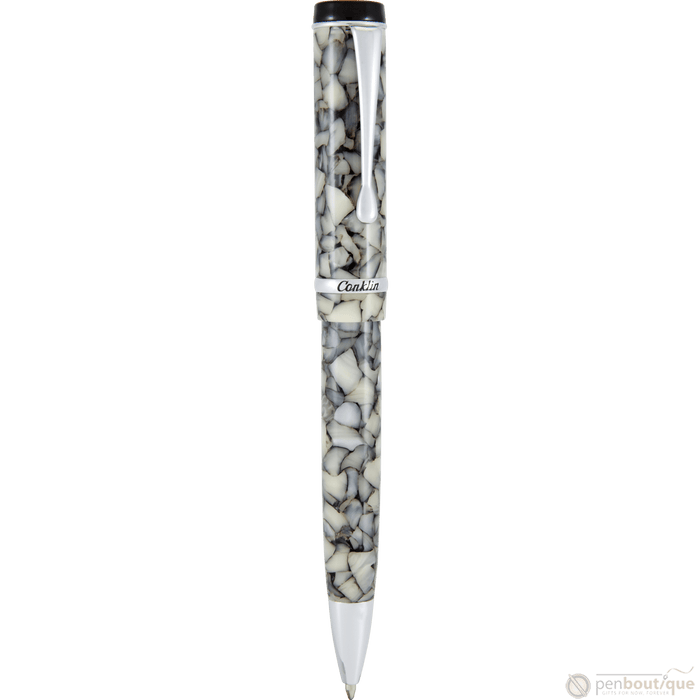 Conklin Duragraph Ballpoint Pen - Cracked Ice - Pen Boutique Ltd