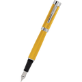 Conklin Herringbone Fountain Pen - Signature Yellow - Pen Boutique Ltd