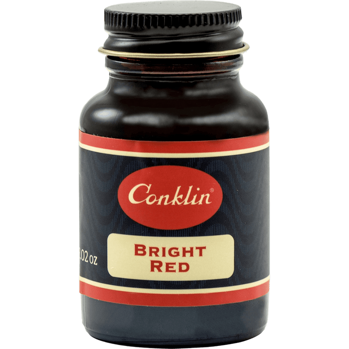 Conklin Ink Bottle - Bright Red - 60 ml - Pen Boutique Ltd