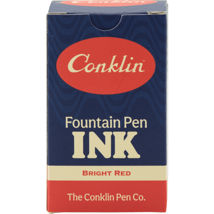 Conklin Ink Bottle - Bright Red - 60 ml - Pen Boutique Ltd