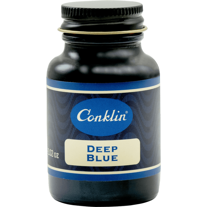 Conklin Ink Bottle - Deep Blue - 60 ml - Pen Boutique Ltd