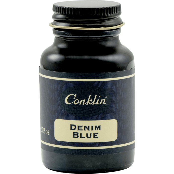 Conklin Ink Bottle - Denim Blue - 60 ml - Pen Boutique Ltd