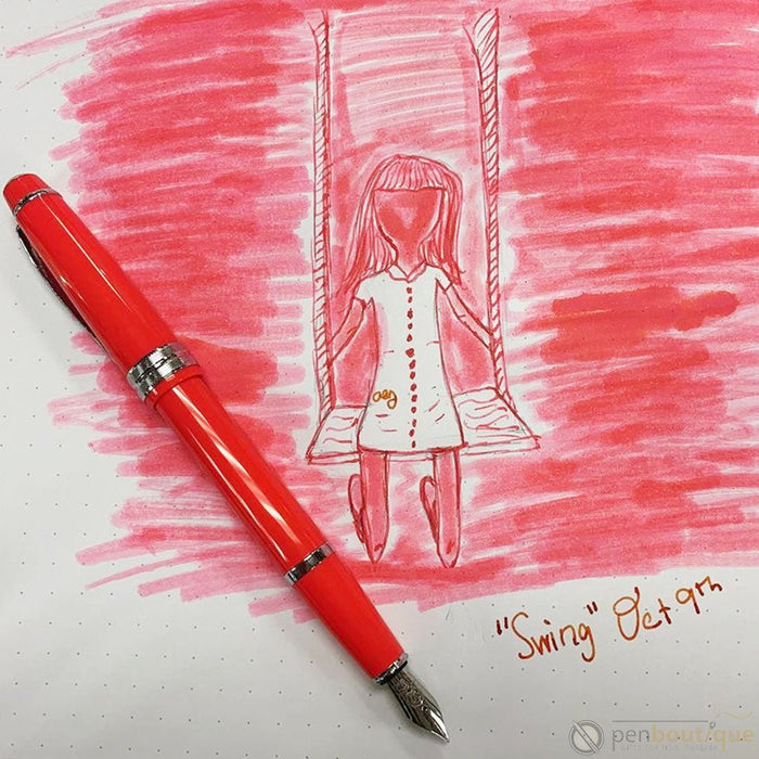 On Sale : Cross Bailey Light Fountain Pen - Polished Coral - Pen Boutique Ltd