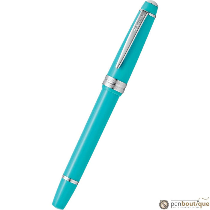 Cross Bailey Light Fountain Pen - Polished Teal - Pen Boutique Ltd