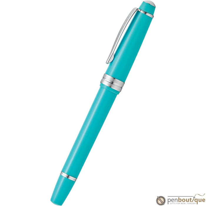 Cross Bailey Light Fountain Pen - Polished Teal - Pen Boutique Ltd