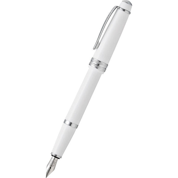 Cross Bailey Light Fountain Pen - Polished White - Pen Boutique Ltd