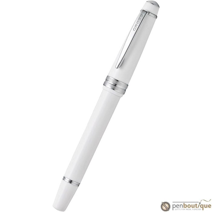 Cross Bailey Light Fountain Pen - Polished White - Pen Boutique Ltd