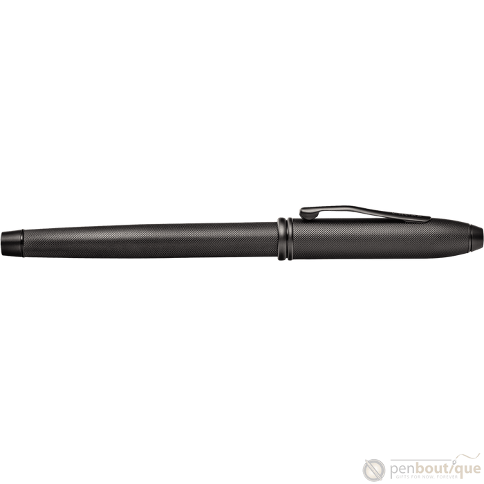 Cross Townsend Fountain Pen - Black Micro Knurl - Pen Boutique Ltd