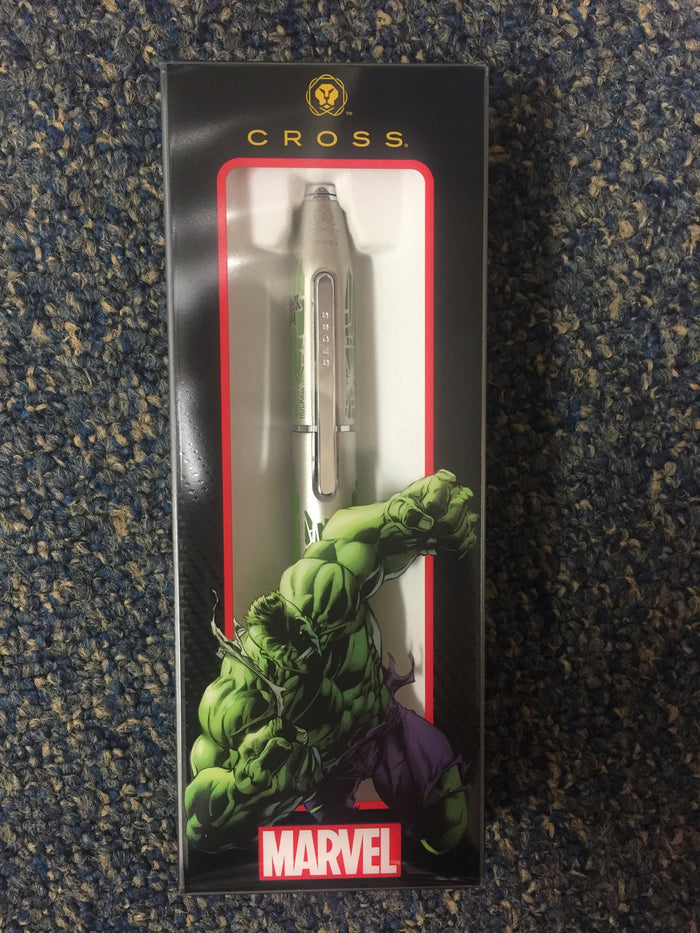 Cross X Marvel Rollerball Pen - Hulk - Pen Boutique Ltd
