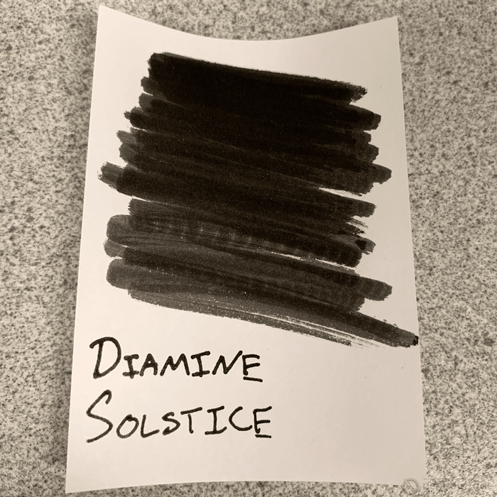 Diamine Ink Bottle - 2019 Inkvent - Blue Edition - Shimmer Ink Bottle - Solstice - 50ml - Pen Boutique Ltd