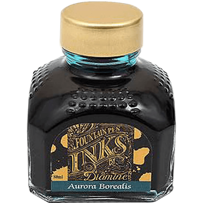 Diamine Ink Bottle - Aurora Borealis - 80 ml - Pen Boutique Ltd
