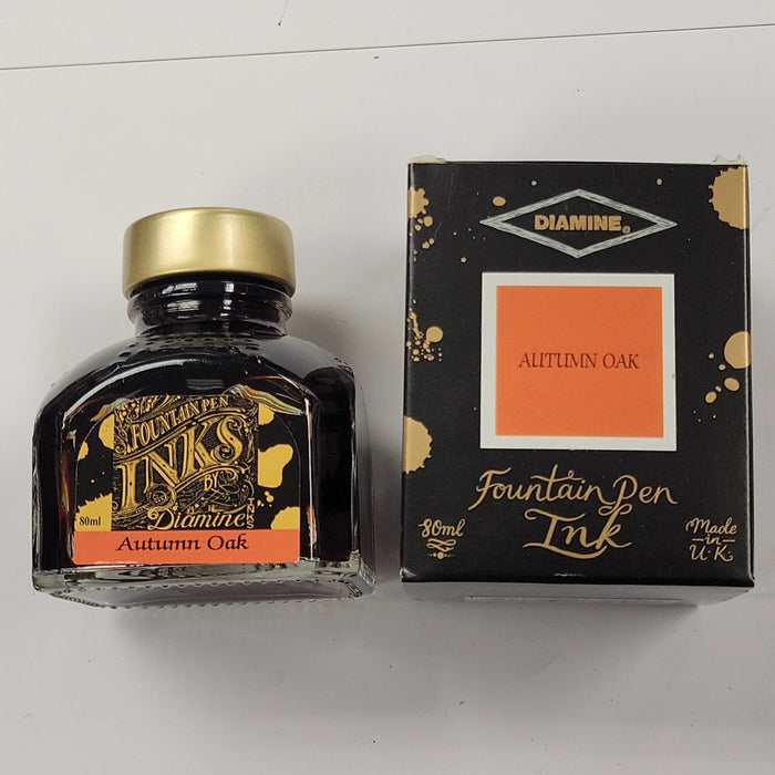 Diamine Ink Bottle - Autumn Oak - 80ml - Pen Boutique Ltd