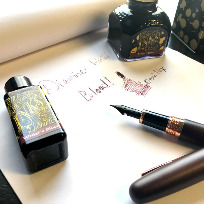 Diamine Ink Bottle - Writer's Blood - 80ml - Pen Boutique Ltd