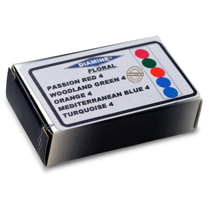 Diamine Ink Cartridges - Floral Set - 20/pk - Pen Boutique Ltd
