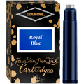 Diamine Ink Cartridges - Royal Blue - 18/pk - Pen Boutique Ltd