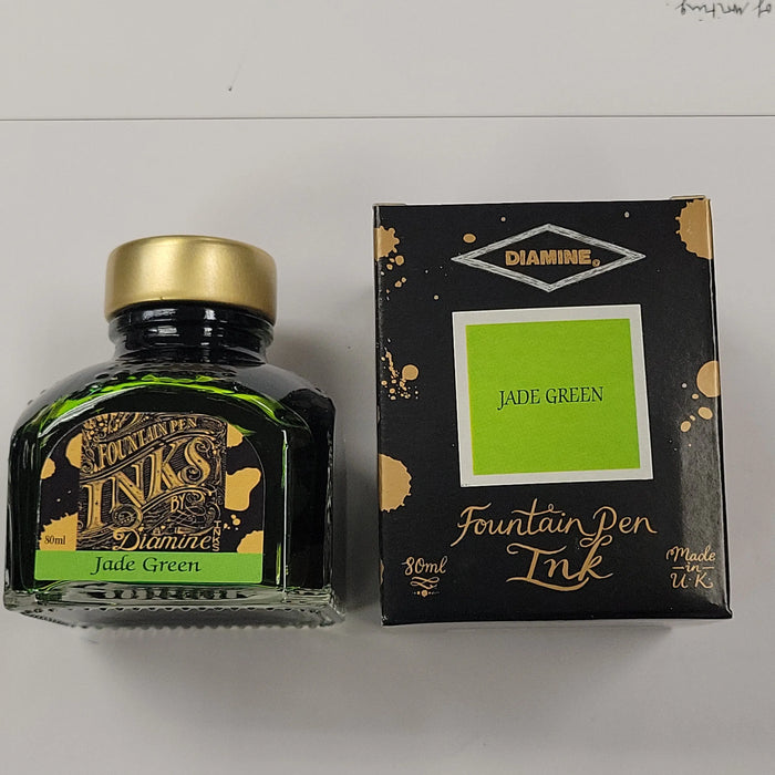 Diamine Jade Green Ink Bottle - 80 ml - Pen Boutique Ltd