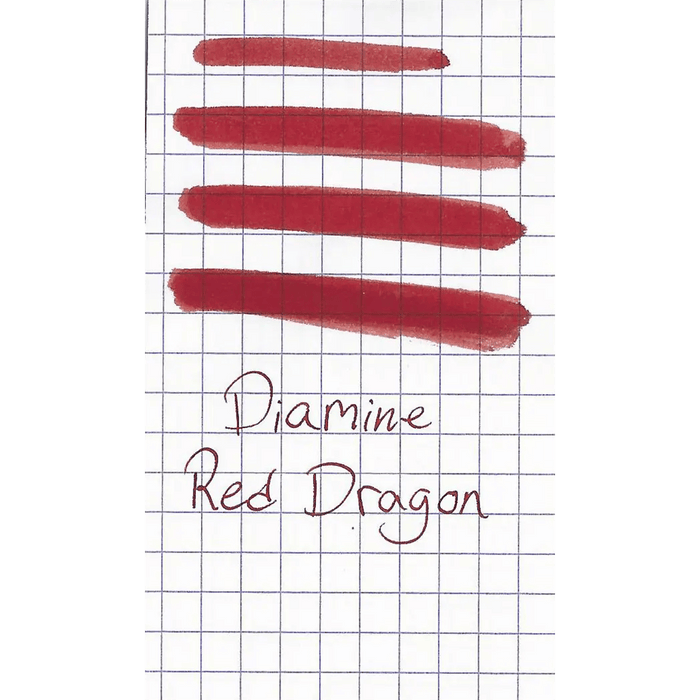 Diamine Red Dragon Ink Bottle - 80ml - Pen Boutique Ltd