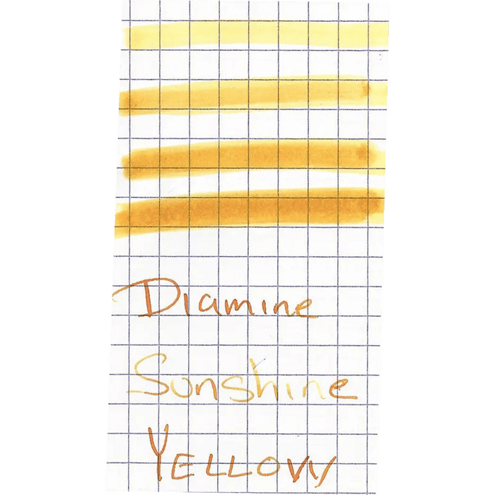 Diamine Sunshine Yellow Ink Bottle - 80 ml - Pen Boutique Ltd
