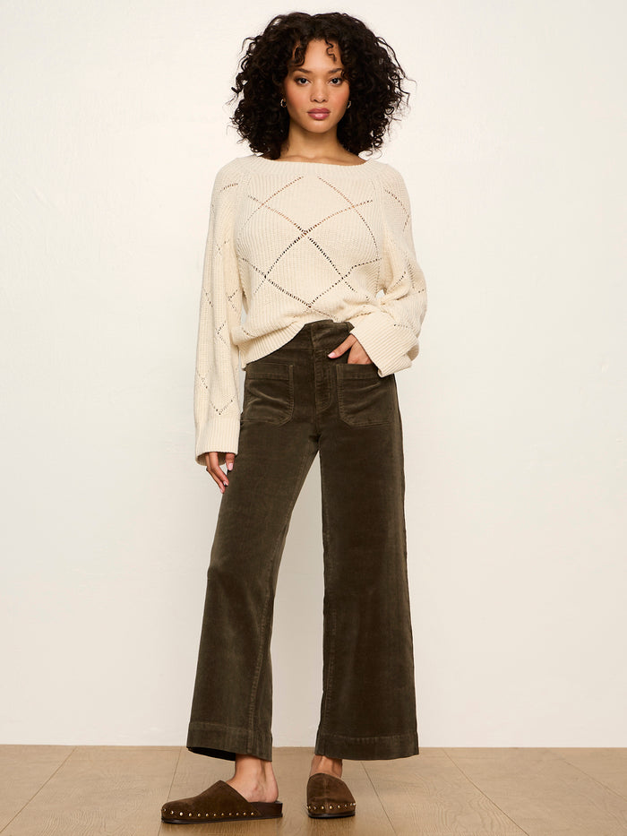 Diamond Stitch Popover Bone