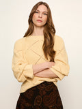 Diamond Stitch Popover Light Goldie