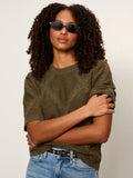 Diamond Stitch Sweater Tee Kalamata