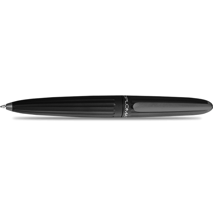 Diplomat Aero Ballpoint Pen - Black - Pen Boutique Ltd