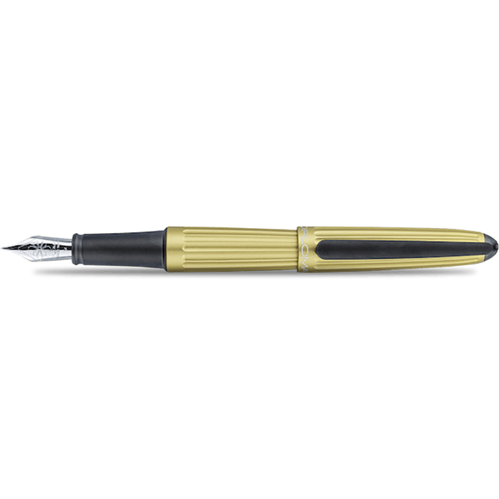 Diplomat Aero Fountain Pen - Champagne - Steel Nib - Pen Boutique Ltd