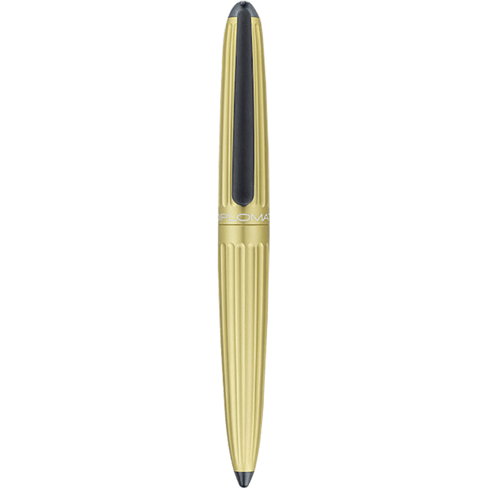 Diplomat Aero Fountain Pen - Champagne - Steel Nib - Pen Boutique Ltd