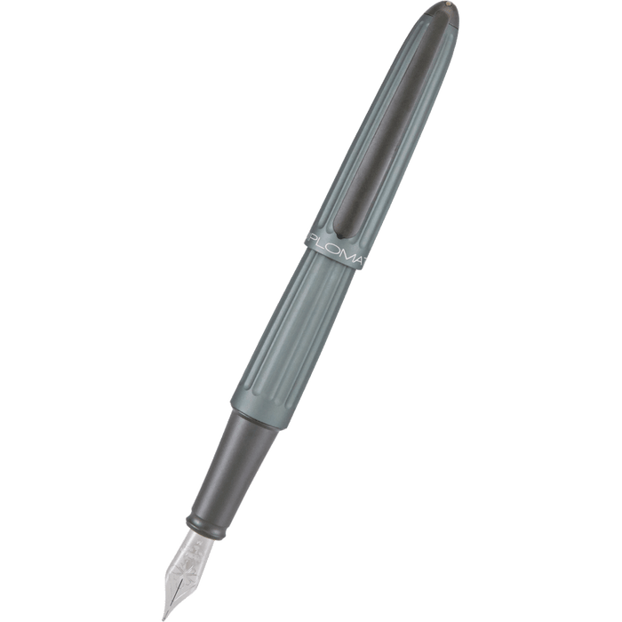 Diplomat Aero Fountain Pen - Grey - Pen Boutique Ltd