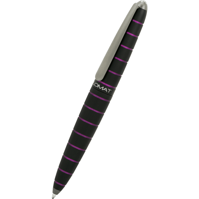Diplomat Elox Ring Ballpoint Pen - Purple - Pen Boutique Ltd