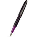 Diplomat Elox Ring Fountain Pen - Purple - Stainless Steel Nib - Pen Boutique Ltd