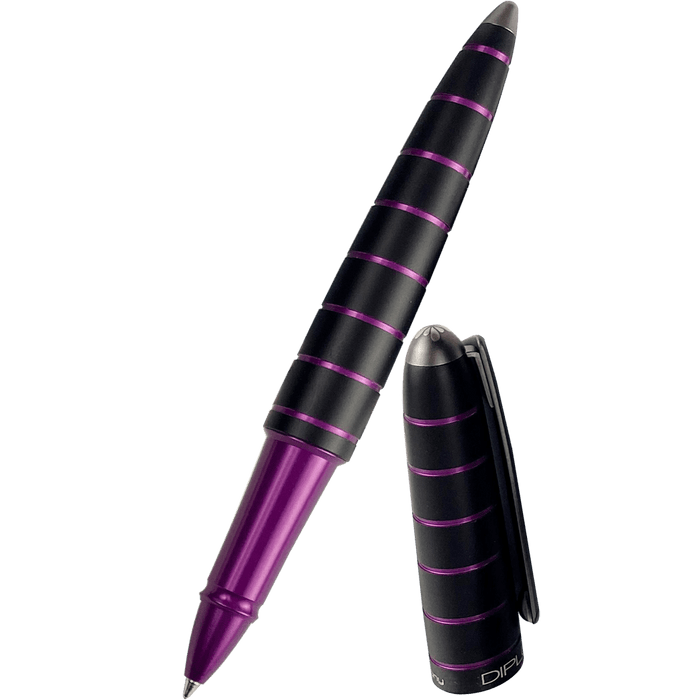 Diplomat Elox Ring Rollerball Pen - Purple - Pen Boutique Ltd