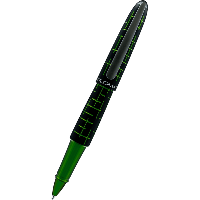 Diplomat Elox Rollerball Pen - Matrix Green - Pen Boutique Ltd