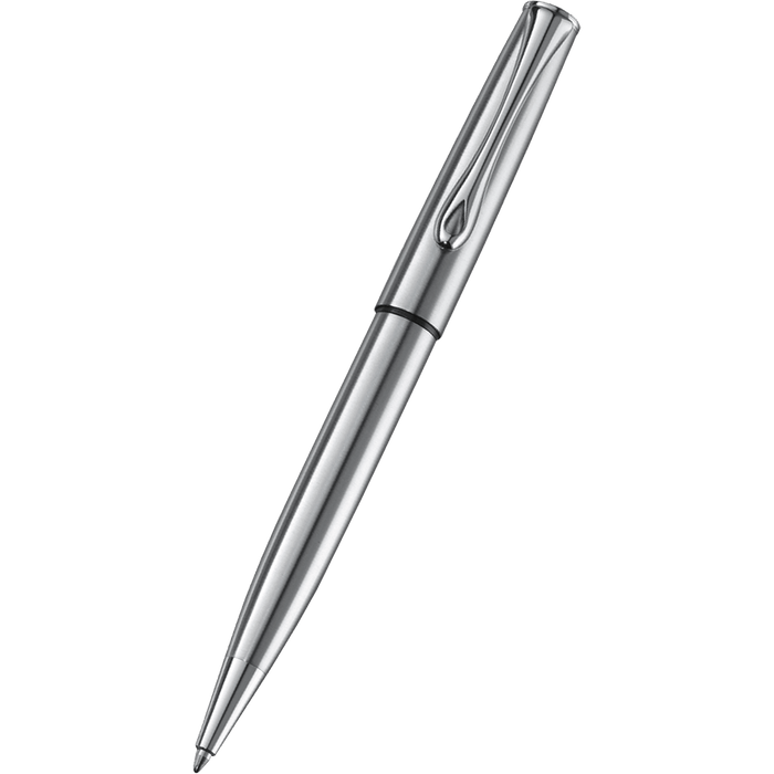 Diplomat Esteem Ballpoint Pen - Matt Chrome - Pen Boutique Ltd