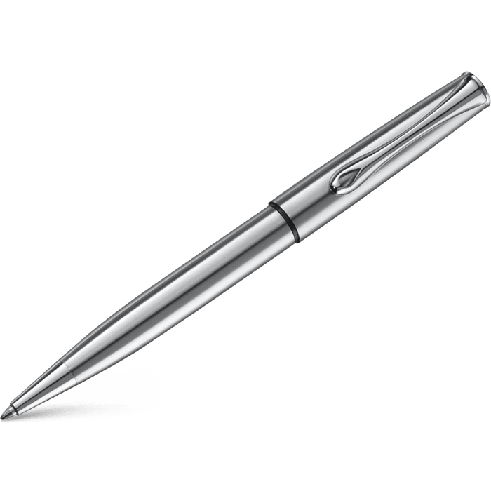Diplomat Esteem Ballpoint Pen - Matt Chrome - Pen Boutique Ltd