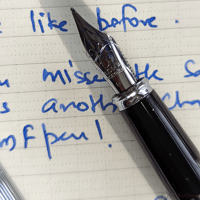 Diplomat Excellence A2 Fountain Pen - Guilloche Chrome - Pen Boutique Ltd