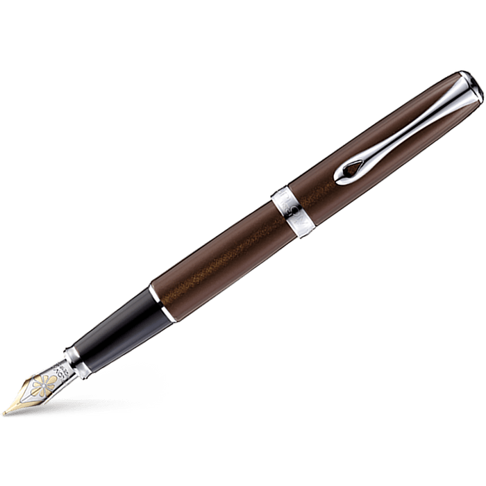 Diplomat Excellence A2 Fountain Pen Set - Marrakesh Chrome - Pen Boutique Ltd