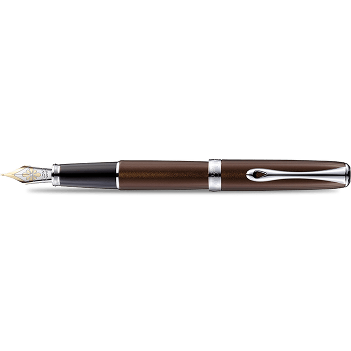 Diplomat Excellence A2 Fountain Pen Set - Marrakesh Chrome - Pen Boutique Ltd