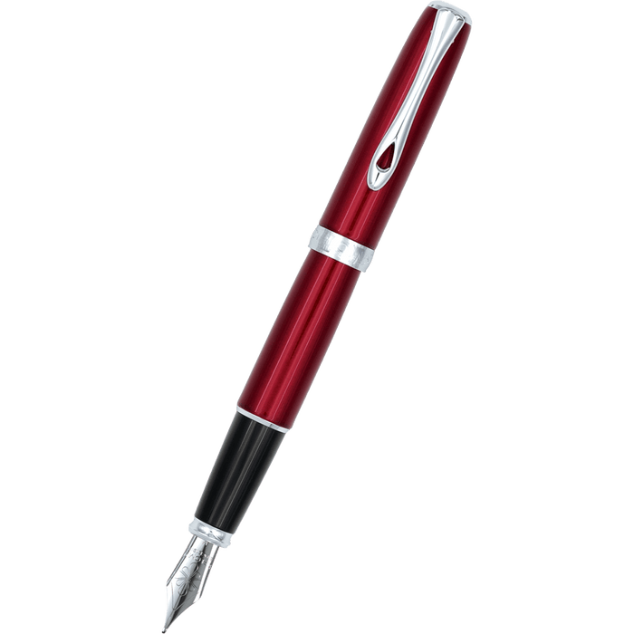 Diplomat Excellence A2 Magma Red Fountain Pen - Pen Boutique Ltd
