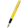 Diplomat Excellence A2 Yellow/Chrome Fountain Pen - Pen Boutique Ltd